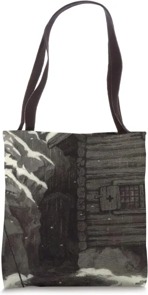 Sweeping Every Corner by Theodor Kittelsen Romanticism Art Tote Bag
