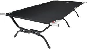 Teton Camping Cot with Patented Pivot Arm, Folding Camping Cot, Durable Heavy Duty Canvas, Comfortable Sleeping Bed for Adults, Portable