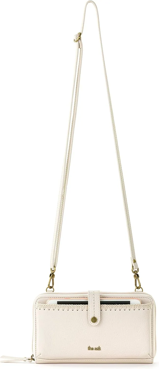 The Sak Iris Smartphone Crossbody Purse - Women's Cellphone Bag & Wallet For Everyday - Convertible Wristlet With Zipper