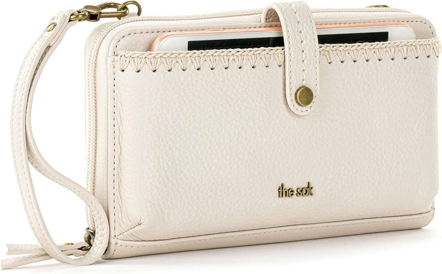 The Sak Iris Smartphone Crossbody Purse - Women's Cellphone Bag & Wallet For Everyday - Convertible Wristlet With Zipper