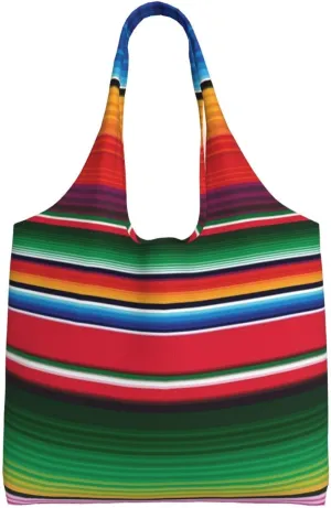 Tiger Stripes Canvas Tote Bags Reusable Shopping Bag Handbag for Shopper Beach Gifts
