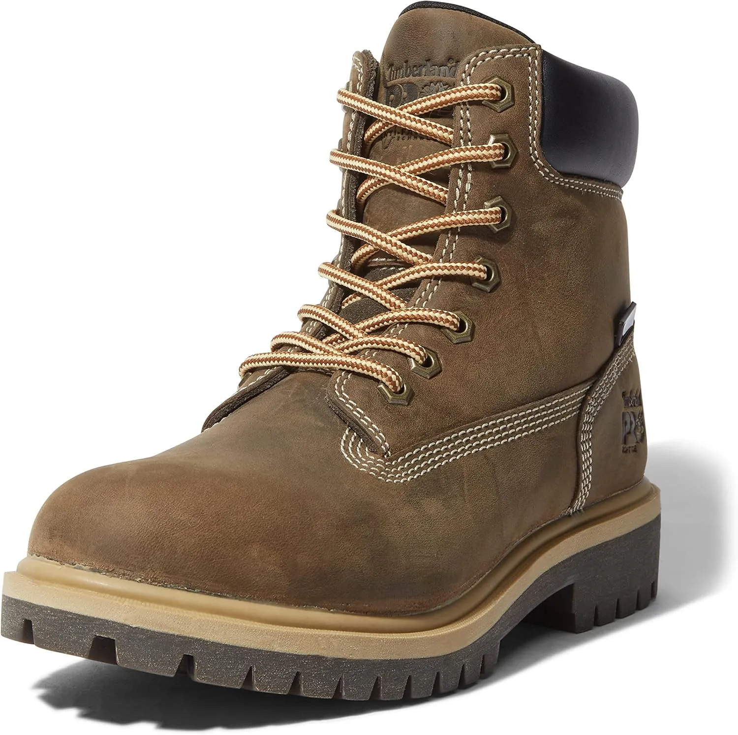 Timberland PRO Women's Direct Attach 6 Inch Soft Toe Insulated Waterproof Industrial Work Boot, Turkish Coffee-2024 NEW, 8.5W