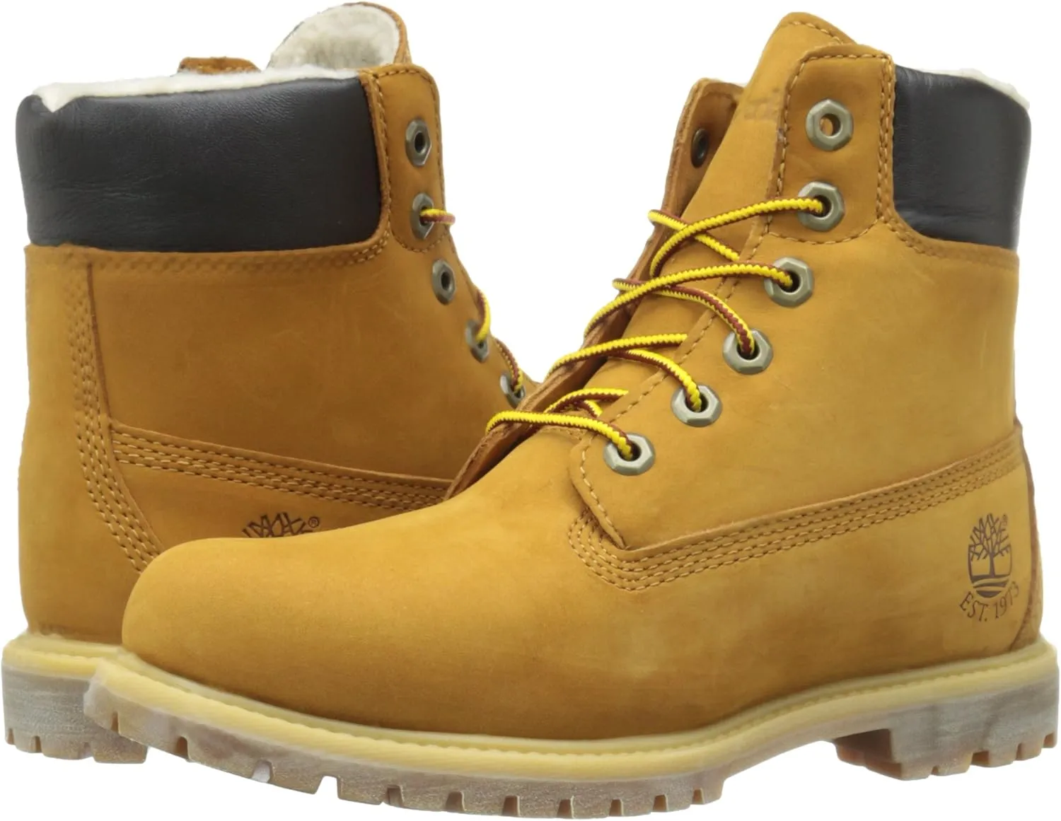 Timberland Women's 6 Inch Premium Fleece Lined WP Winter Boot