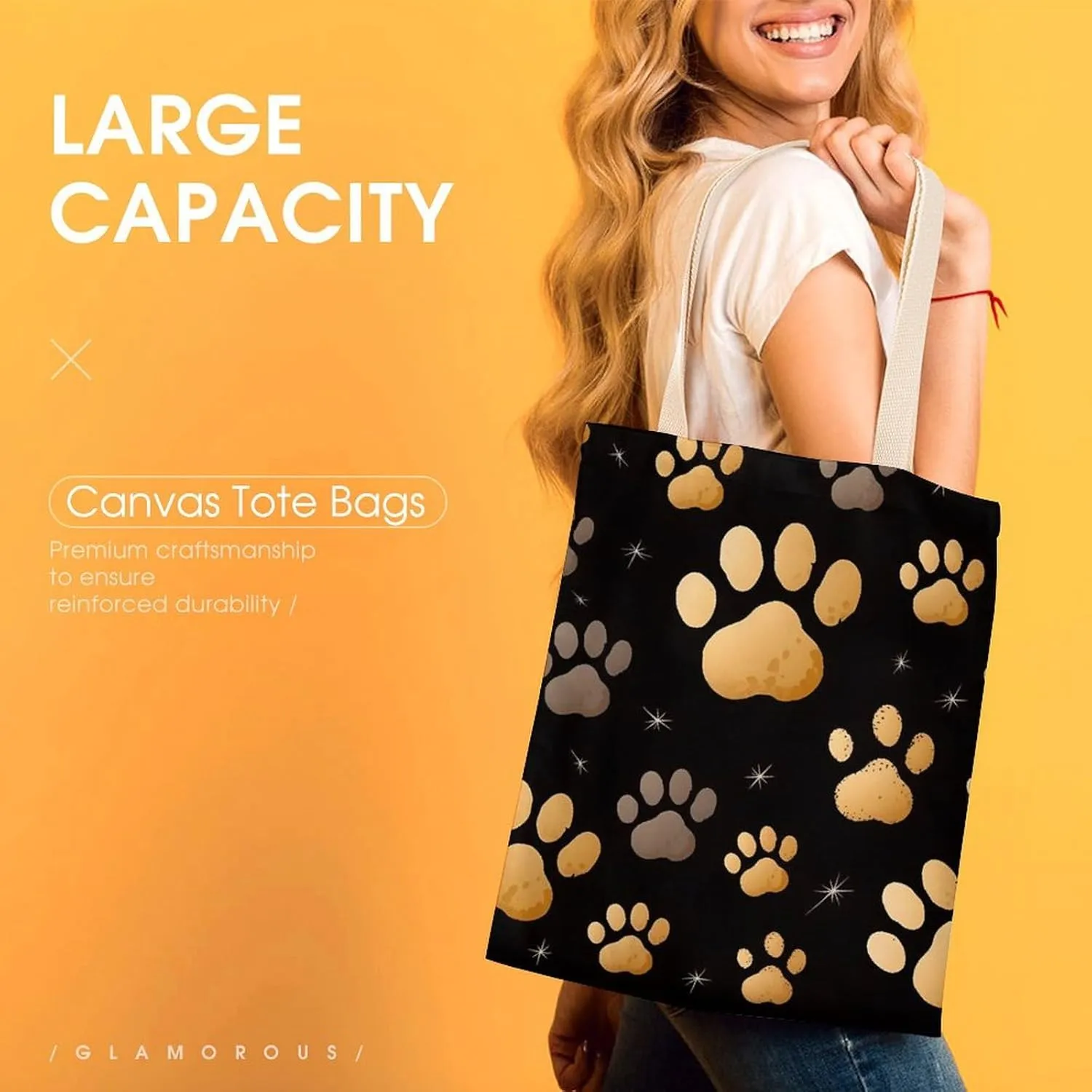 Tote Bag Laptop Handbag Cute Butterflies Grocery Bag Canvas Shoulder Bag Crossbody Bag for Travel