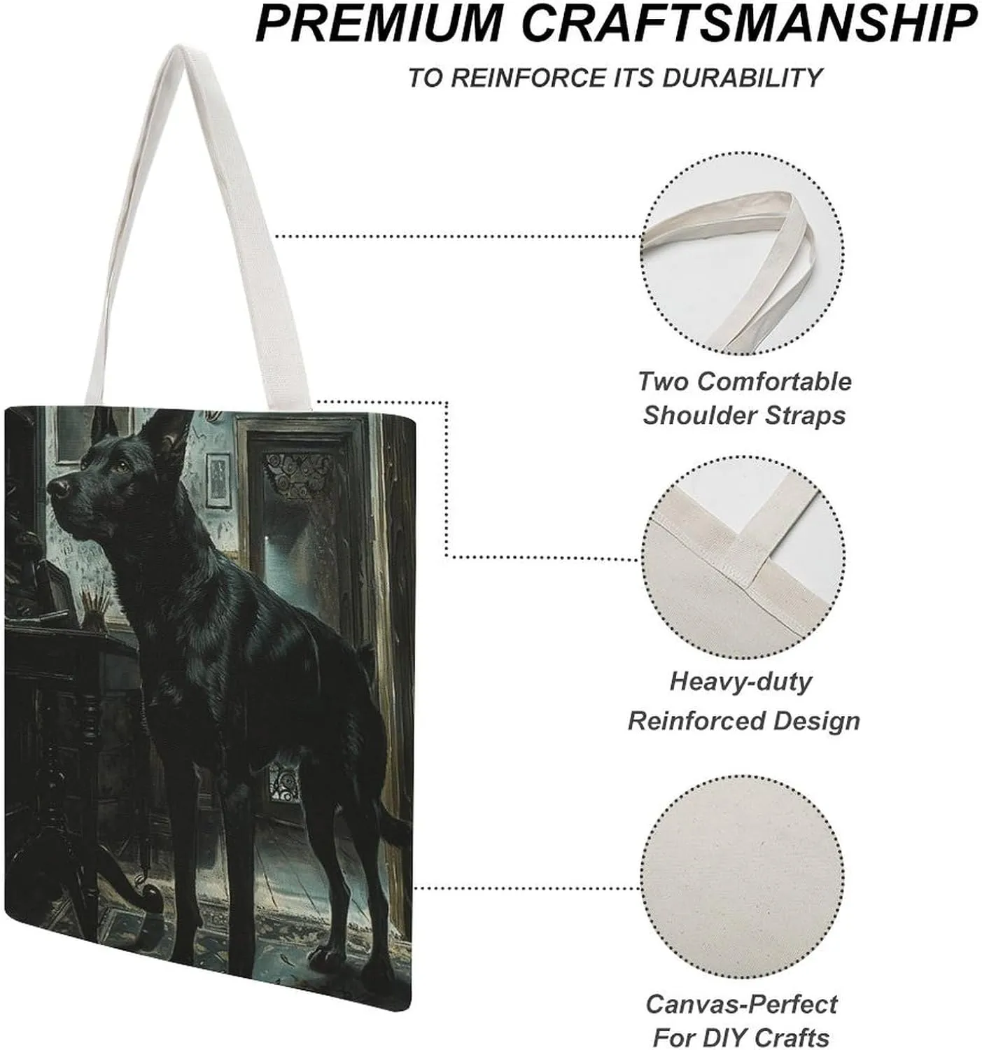 Tote Bag Laptop Handbag Hand Drawn Butterfly Grocery Bag Canvas Shoulder Bag Crossbody Bag for Travel
