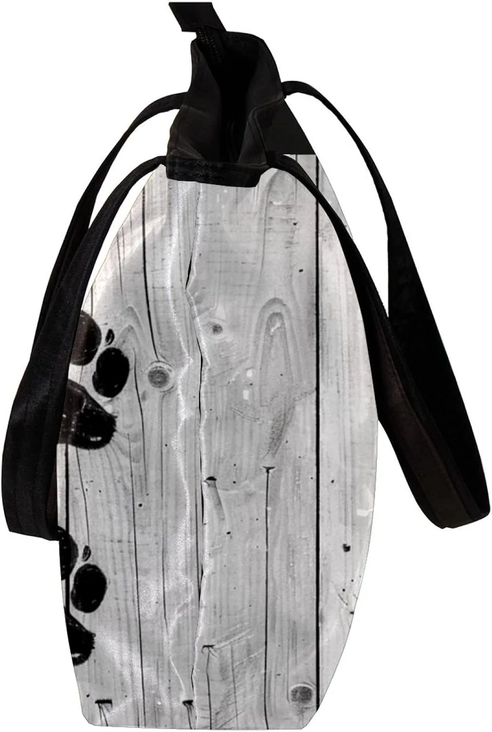 Tote Bag, Large Tote Bag, Women's Tote Handbags, Plank Paw Print Animal, Tote Bags Women