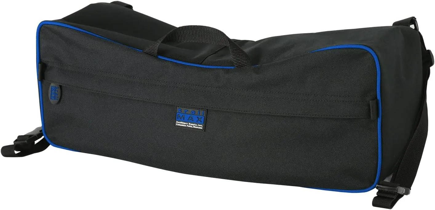 TrailMax Daytripper Horse Saddlebag; Double-Stitched, 600-D Polyester Saddle Bag, Saddle Bag for Trail Riding W/Sewn-in Liners for Shape Retention; Saddle Bags for Horses