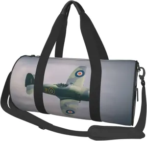 Travel Duffle Bag for Men Women, Wing Sky Fly Airplane Aircraft Duffle Bags for Sport Gym Overnight Luggage