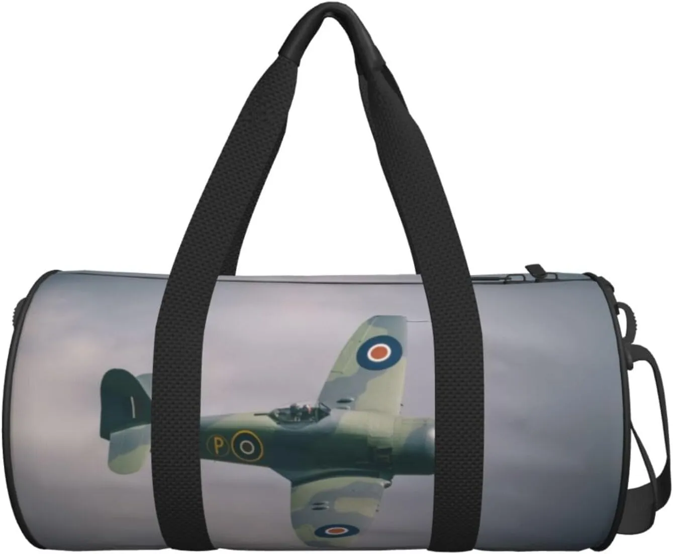 Travel Duffle Bag for Men Women, Wing Sky Fly Airplane Aircraft Duffle Bags for Sport Gym Overnight Luggage