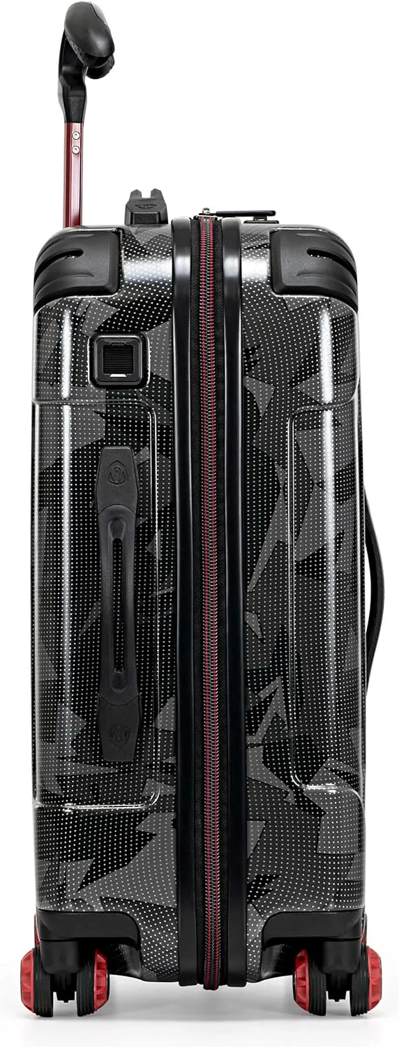 Traveler's Choice Maxporter II Hardside Polycarbonate Suitcase with Spinner Wheels, Gray Camo, 22" Carry-On Luggage