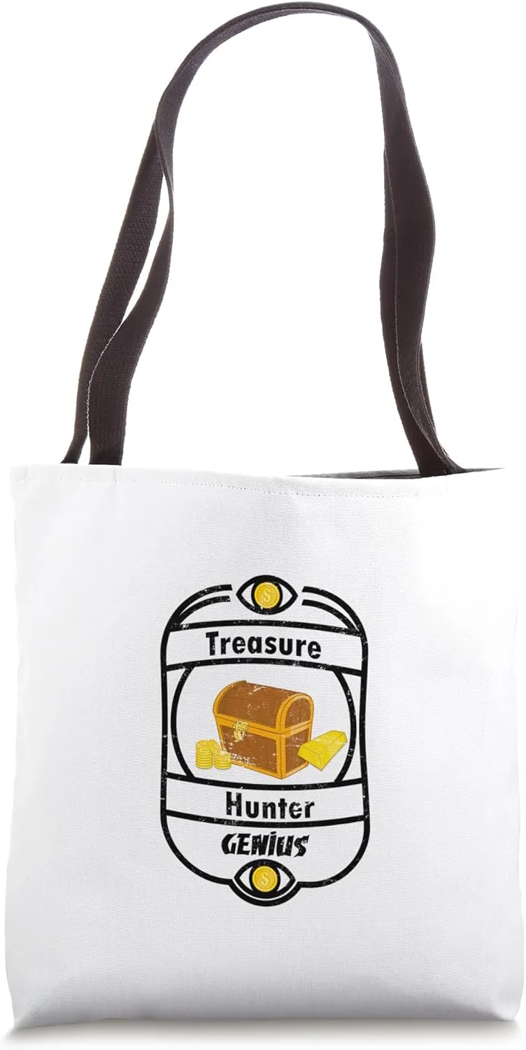 Treasure hunter great for geo caching and scavenger hunts Tote Bag
