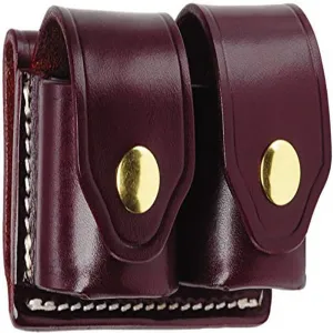 Triple K #103 Hks Double Speed Loader Case Size Double Speedloader Carrier, Walnut Oil, Large