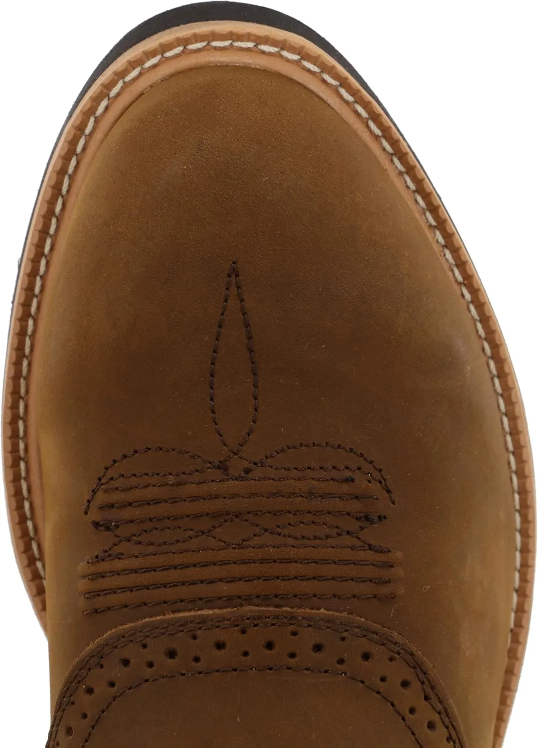 Twisted X Men's 12" Western Work Boot, Round Toe