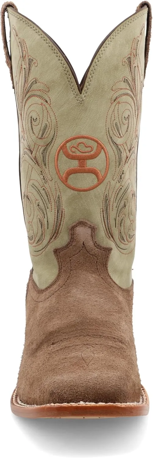 Twisted X Men's 12" WS Toe Hooey Boot - Western Pull-on Boots