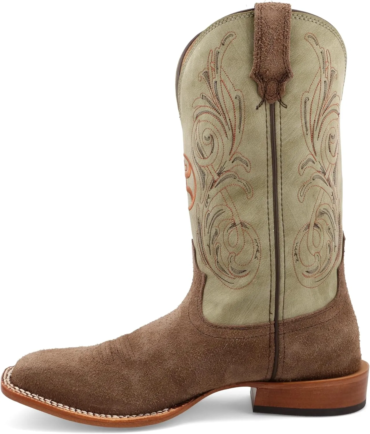 Twisted X Men's 12" WS Toe Hooey Boot - Western Pull-on Boots