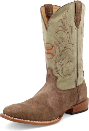 Twisted X Men's 12" WS Toe Hooey Boot - Western Pull-on Boots
