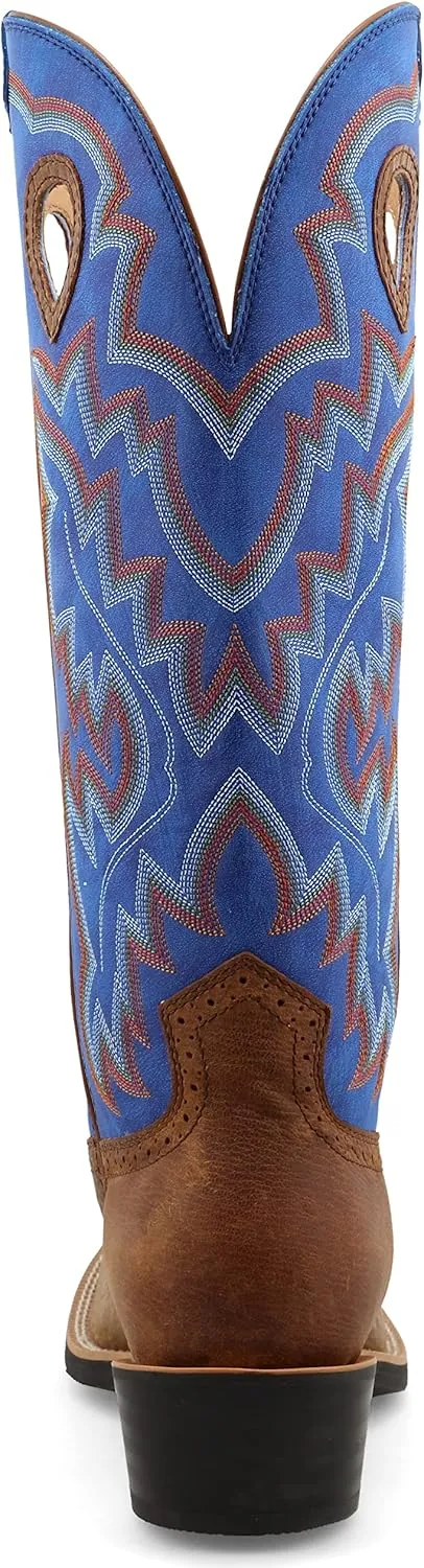 Twisted X Men's 16" Buckaroo, Wide Square Toe with CellSole