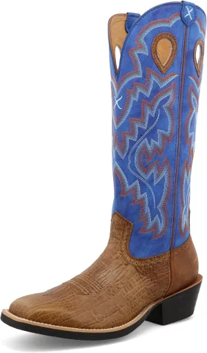 Twisted X Men's 16" Buckaroo, Wide Square Toe with CellSole