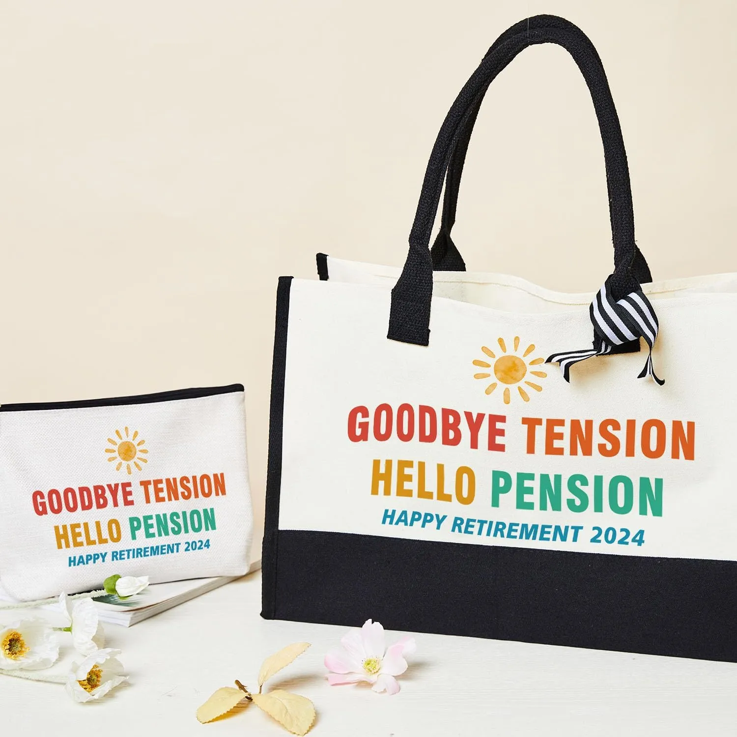 Undergo Retirement Tote Bag Gifts For Women, Coworker Leaving Gifts for Coworker Colleague Boss Leader Friends