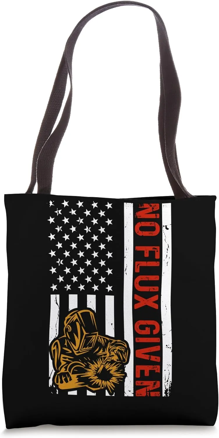 USA American Welding Worker Metalworking Lover Welder Tote Bag