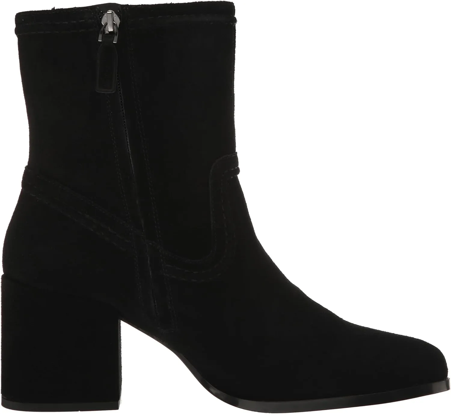 Vince Camuto Women's Pailey Block Heel Boot Mid Calf
