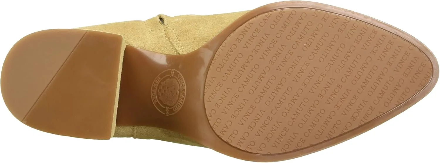 Vince Camuto Women's Pailey Block Heel Boot Mid Calf