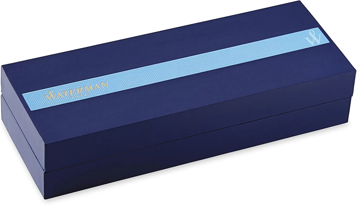 Waterman Expert Rollerball Pen, Stainless Steel with Chrome Trim, Fine Point with Black Ink Cartridge, Gift Box
