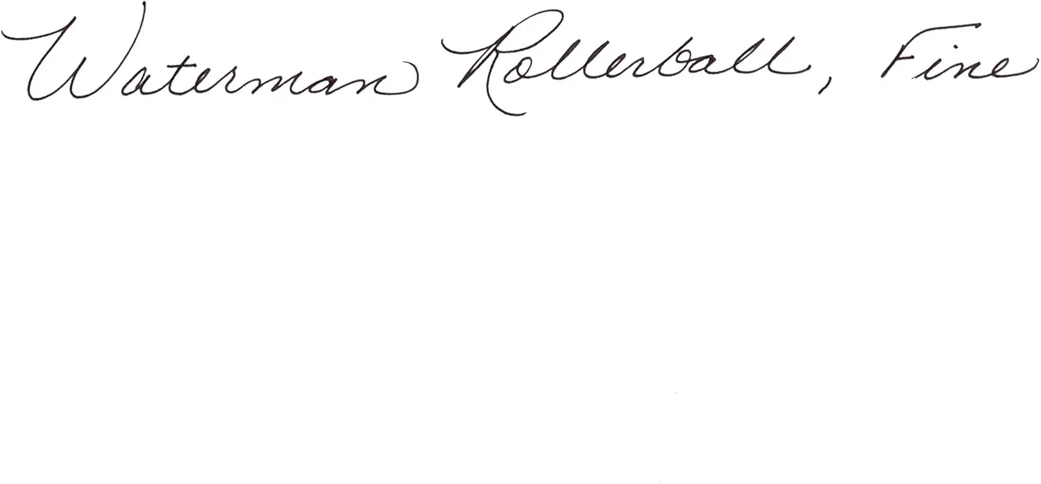Waterman Expert Rollerball Pen, Stainless Steel with Chrome Trim, Fine Point with Black Ink Cartridge, Gift Box