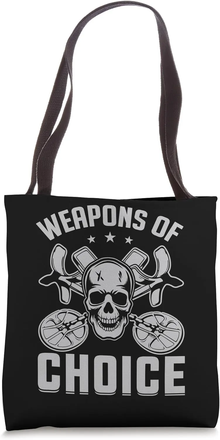 Weapons Of Choice Tote Bag