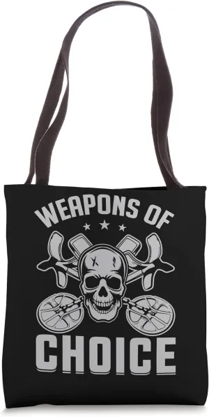 Weapons Of Choice Tote Bag