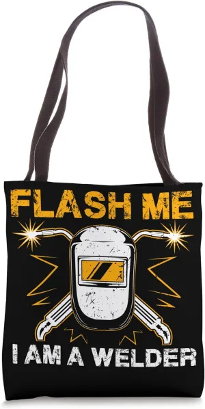 Welding Welder Weld Men Dad Accessories Store Metal Worker Tote Bag