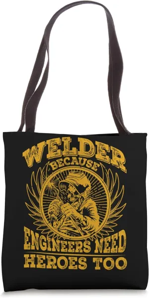 Welding Worker Metalworking Lover Welder Tote Bag