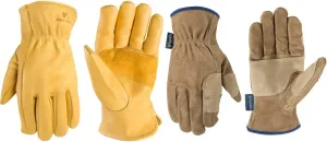 Wells Lamont Premium Leather Work Gloves (1129)