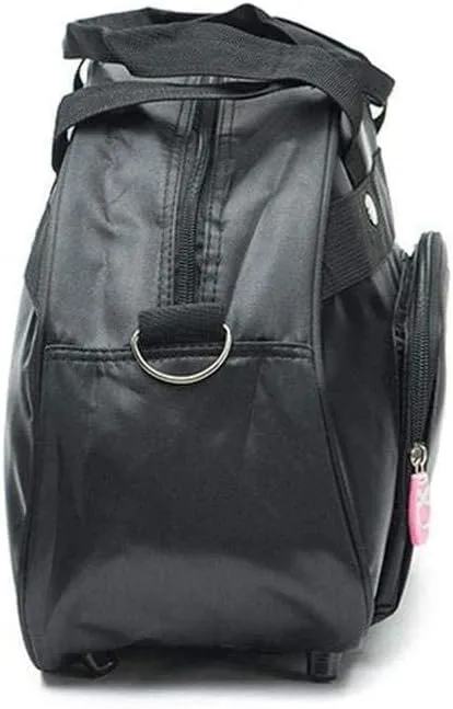 WENDYWU Girl's and Women's Ballet Dance Sports Gym Duffel Bag Travel Carry Duffel Shoulder Crossbody Bag