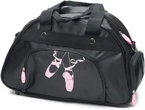 WENDYWU Girl's and Women's Ballet Dance Sports Gym Duffel Bag Travel Carry Duffel Shoulder Crossbody Bag
