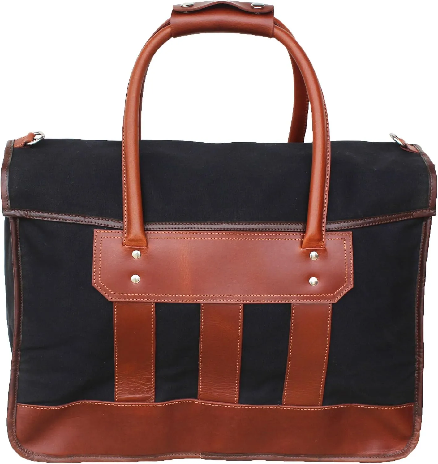 Western Canvas Leather Woven Carry-On Travel Weekender Duffle Gym Bag 18SKD Canvas