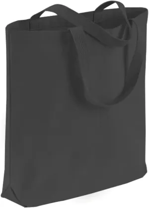 Wholesale Canvas Tote Bags, 15"W x 16"H x 3"G, Cotton Reusable Grocery Shopping Bags, Blank, DIY Painting Printing Embroidery