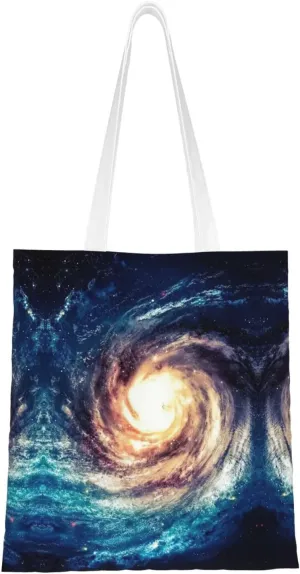 Wild Animals Print Large Canvas Beach Travel Reusable Grocery Shopping Tote Bag Portable Storage Handbag
