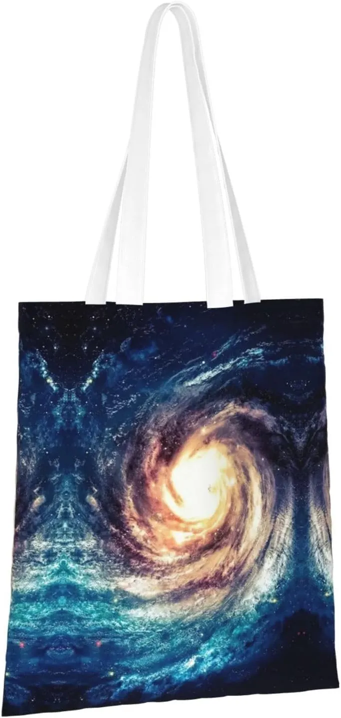 Wild Animals Print Large Canvas Beach Travel Reusable Grocery Shopping Tote Bag Portable Storage Handbag