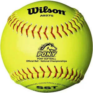 Wilson A9075 Pony League Softball (12-Pack)