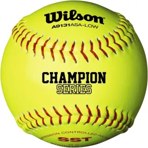 Wilson ASA Synthetic Leather Polycore Softballs 1 Dozen