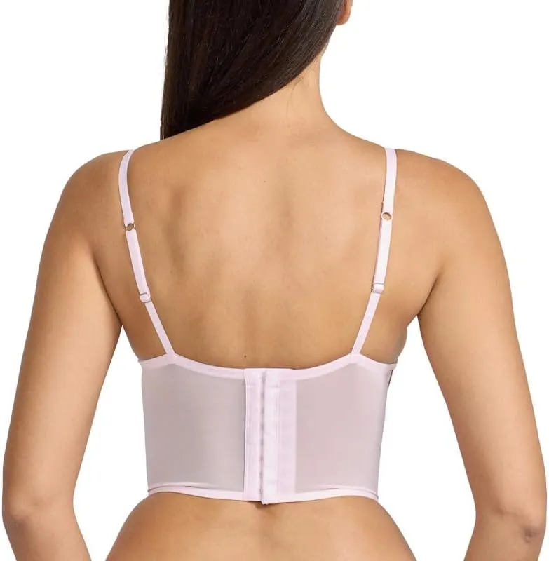 Womens Embellished Corset Bra Top