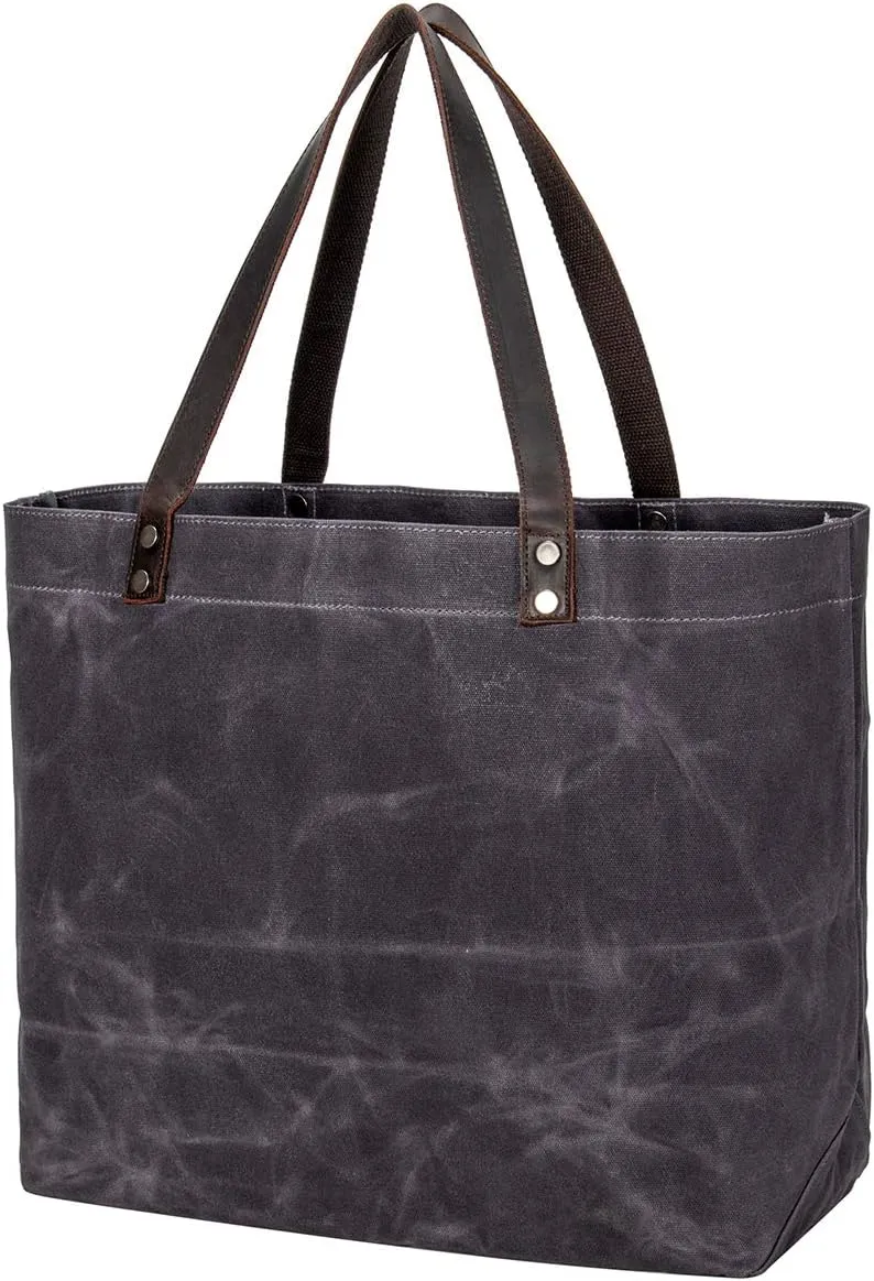 Women's OverSize Canvas Tote Bags,Shoulder Canvas Large Portable Durable Reusable Shopping Grocery Bag