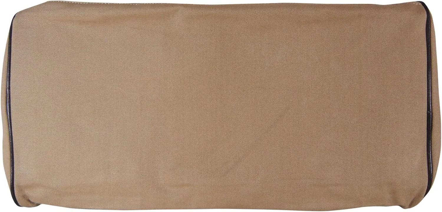 ZEP-PRO NCAA Unisex Kaki Canvas Concho Duffel Bag