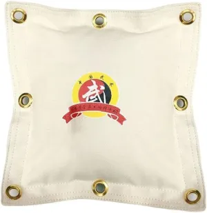 ZooBoo Wall Canvas Punching Bag - Wing Chun Martial Art Kung Fu Kick Wall Training Boxing Punch Kick Mount Bracket Striking Mounted Target Bags